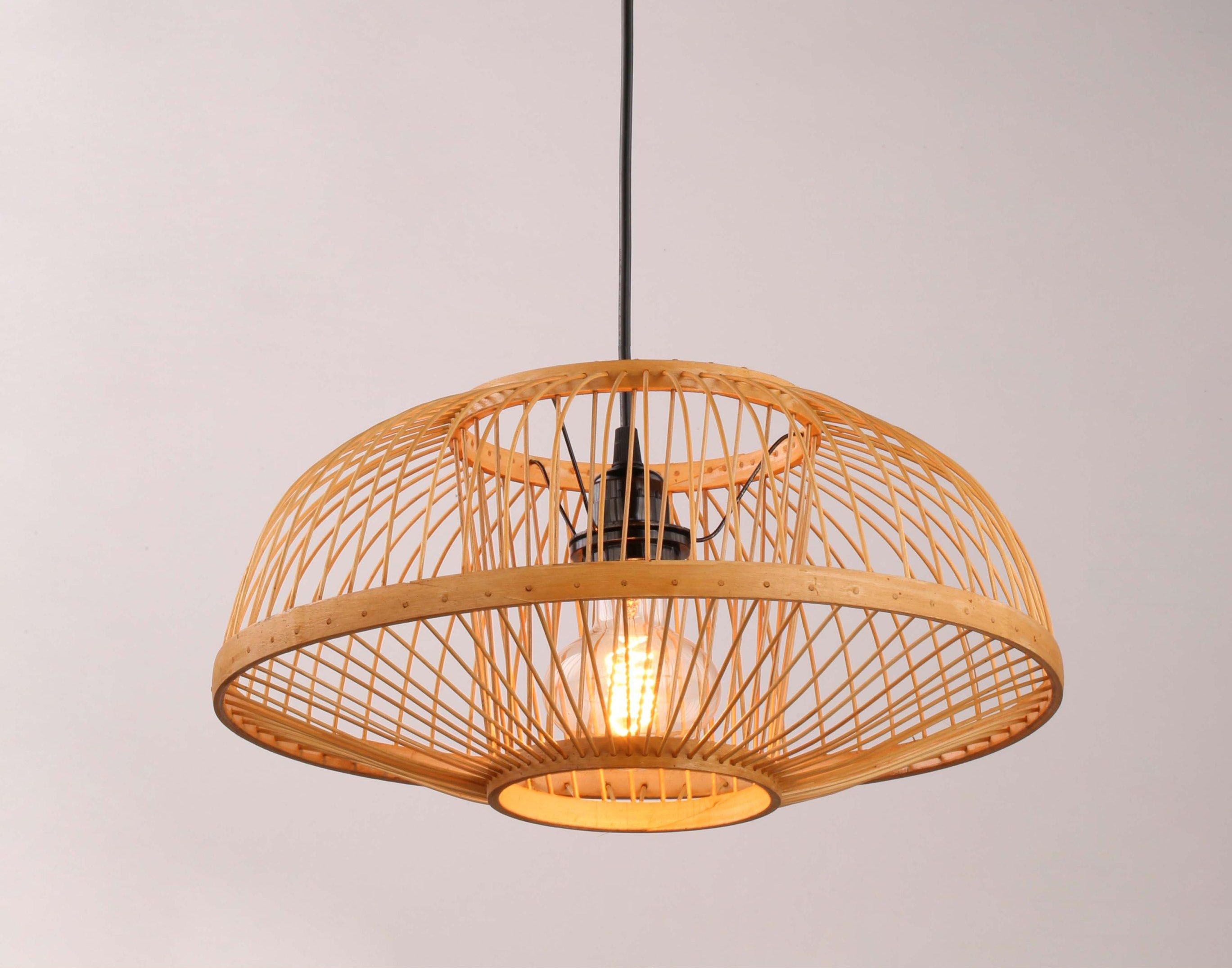 đèn thả mây tre PT1248