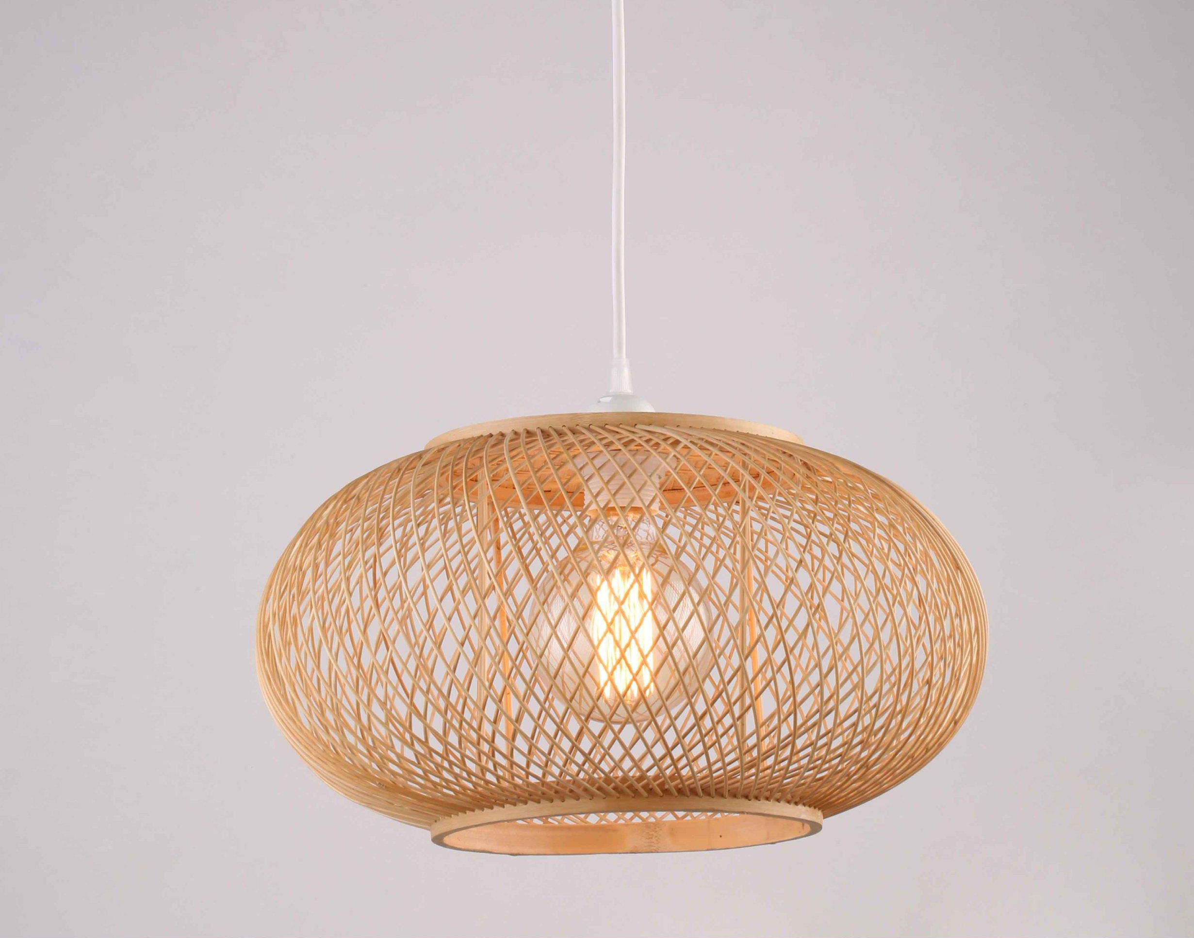 đèn thả mây tre PT1203