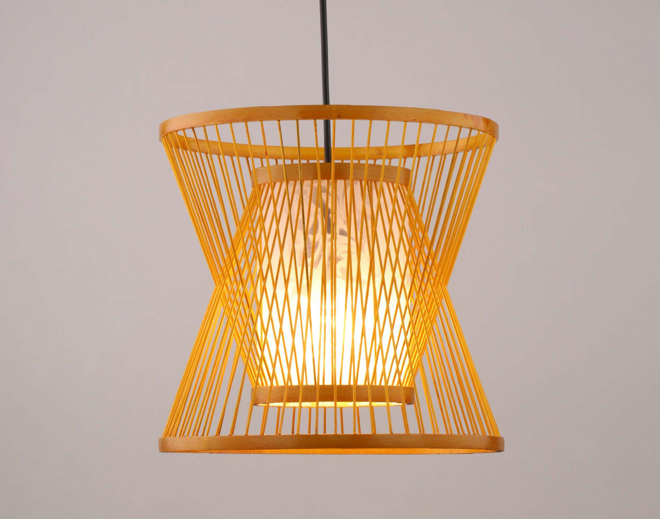 đèn thả mây tre PT1228