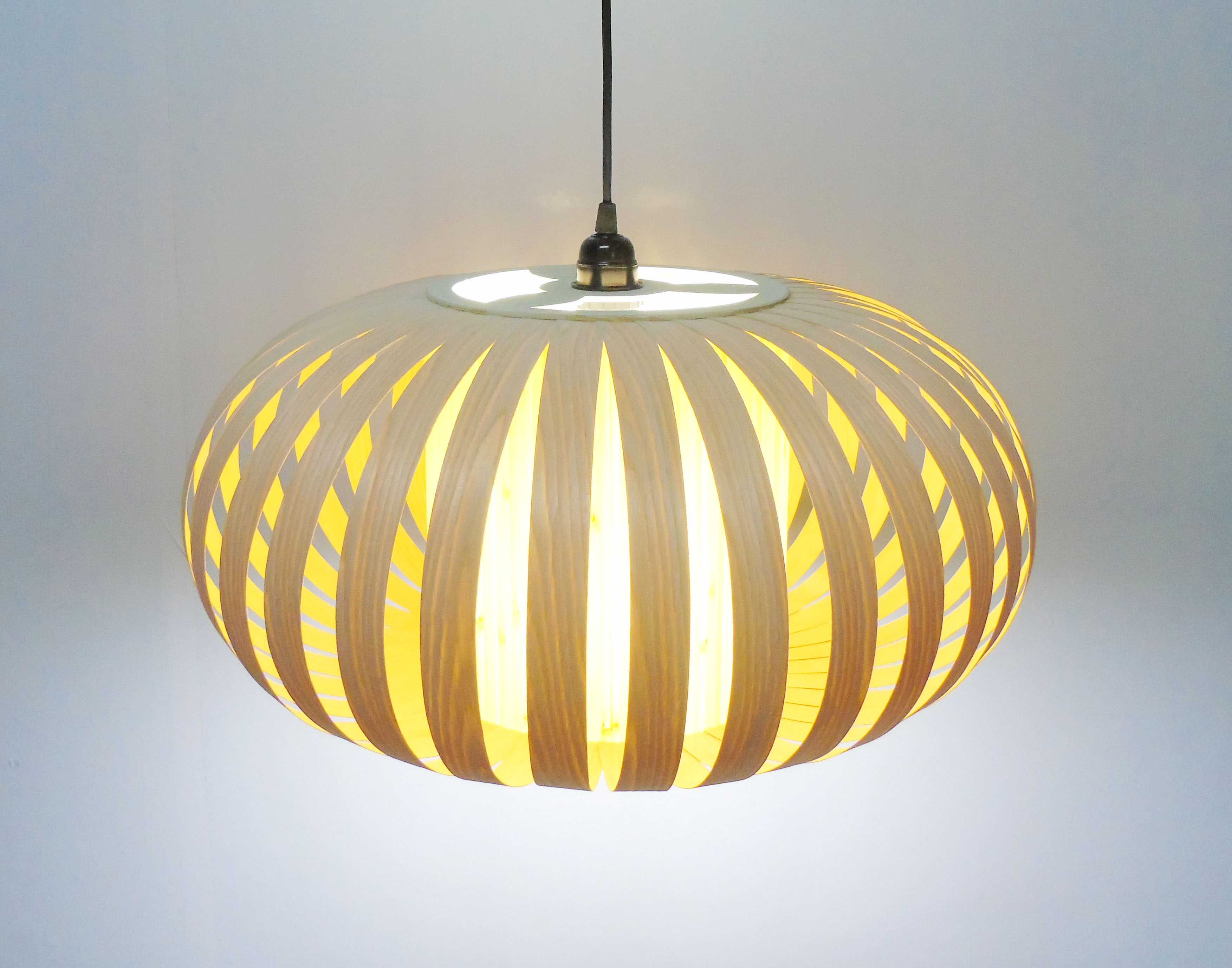 đèn thả gỗ veneer PT221